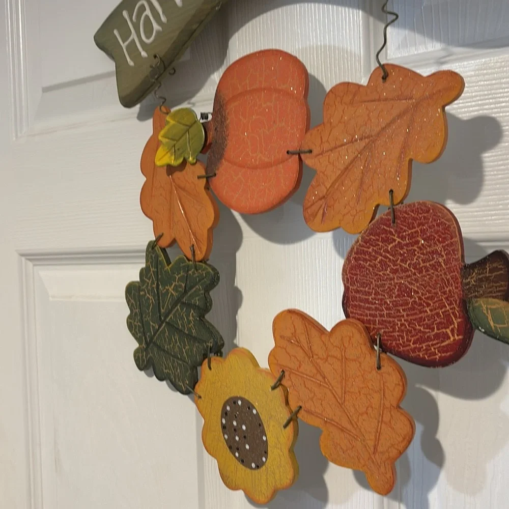 Harvest Time Autumn Wreath